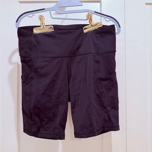 lululemon athletica Black Athletic Shorts